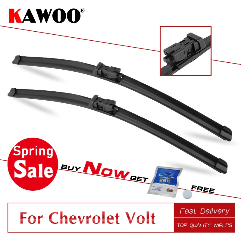 KAWOO для Chevrolet Volt 2011 2012 2013 2014 2015 2016 2017 авто стеклоочистителей мягкий натуральный