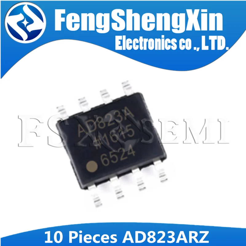 10 шт. AD823AR SOP-8 AD823ARZ SOP8 AD823 AD823A SOP Dual 16 МГц Rail-to-Rail | Электронные компоненты и