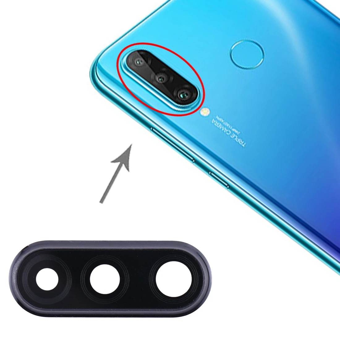 IPartsBuy крышка объектива камеры для Huawei P30 Lite (24MP)|Объективы мобильных телефонов| |