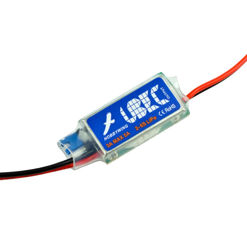 1/2/5 шт RC UBEC 3A Max 5A самый низкий RF шум BEC полное Экранирование антипомех регулятор