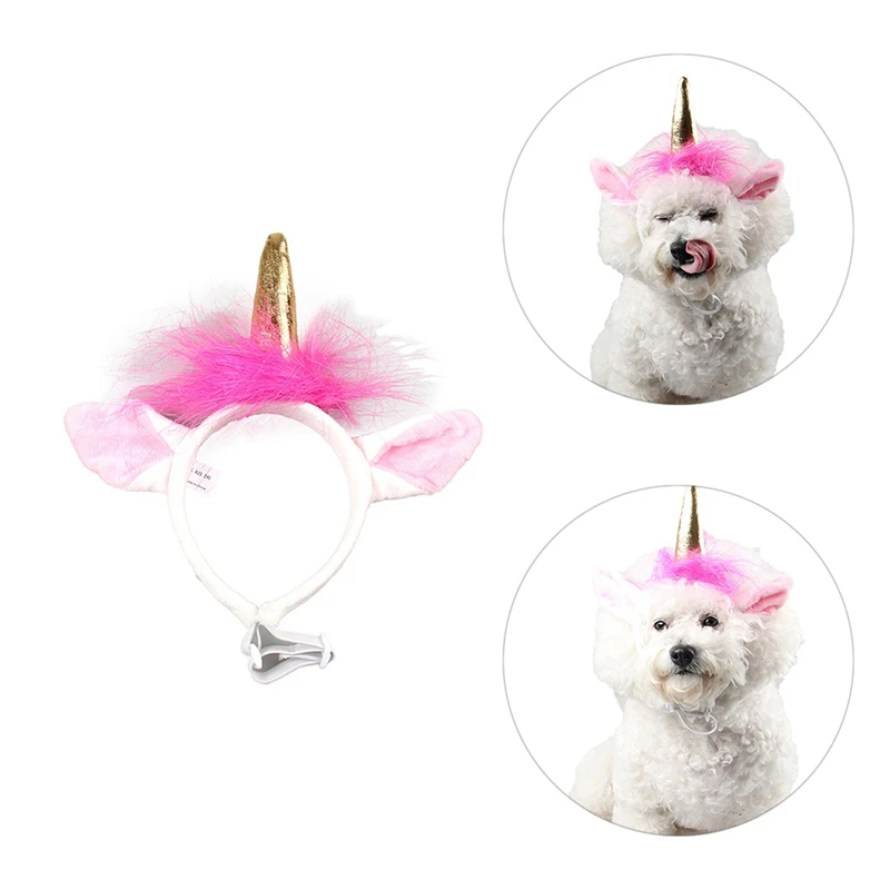 1 шт. Рождественский головной убор для домашних животных Праздничная