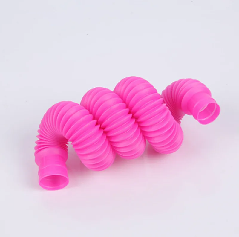 

5Pcs Mini Pop Tubes Sensory Toy for Adult Fidget Stress Relieve Toys Kid Autism Anti Stress Plastic Bellows Children Squeeze Toy