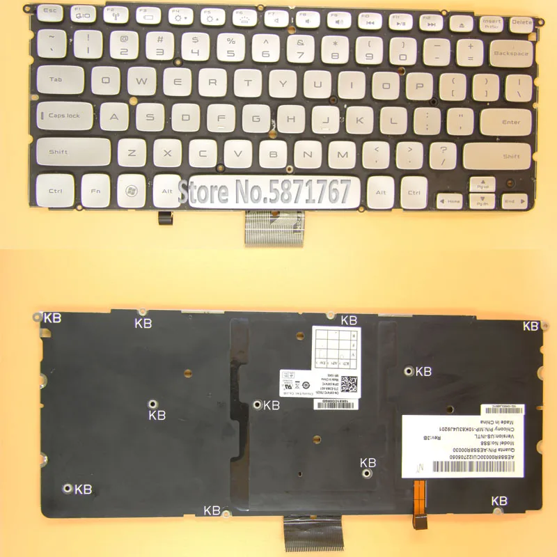 Клавиатура для Dell XPS 14Z L412z 15z L511z английская подсветка США | Компьютеры и офис