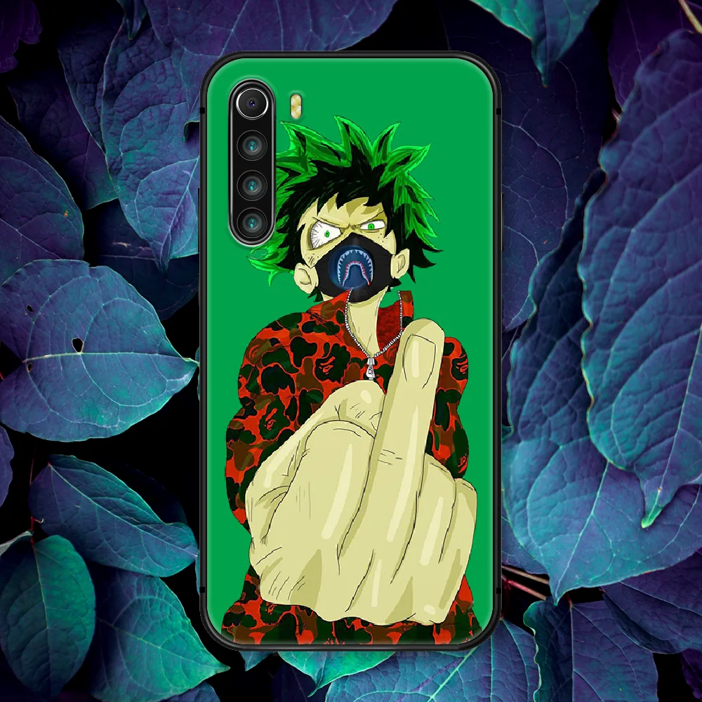 

Bape Trend Brand Shark Cool Phone Case For Xiaomi Redmi Note 7 8 8T 9 9S 4X 7 7A 9A K30 Pro Ultra black Cell Soft Back Trend