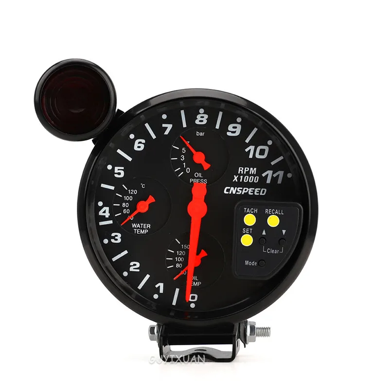 

Автомобильный инструмент для модификации многофункциональный инструмент температура воды Температура масла давление масла четыре в одном Тахометр