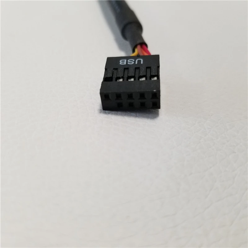 100 шт./лот USB 2 0 до 3 9Pin Женский 20Pin Мужской адаптер удлинитель данных кабель питания