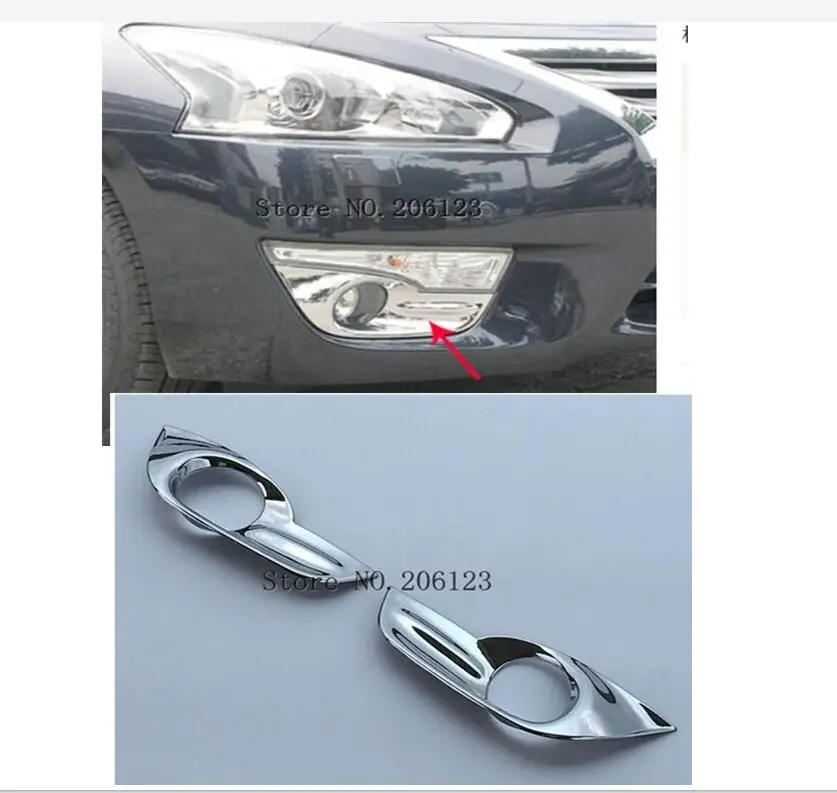 2 шт. хромированные передние противотуманные фары ABS для Nissan Teana Altima 2013 2014 2015 2016 2017 |