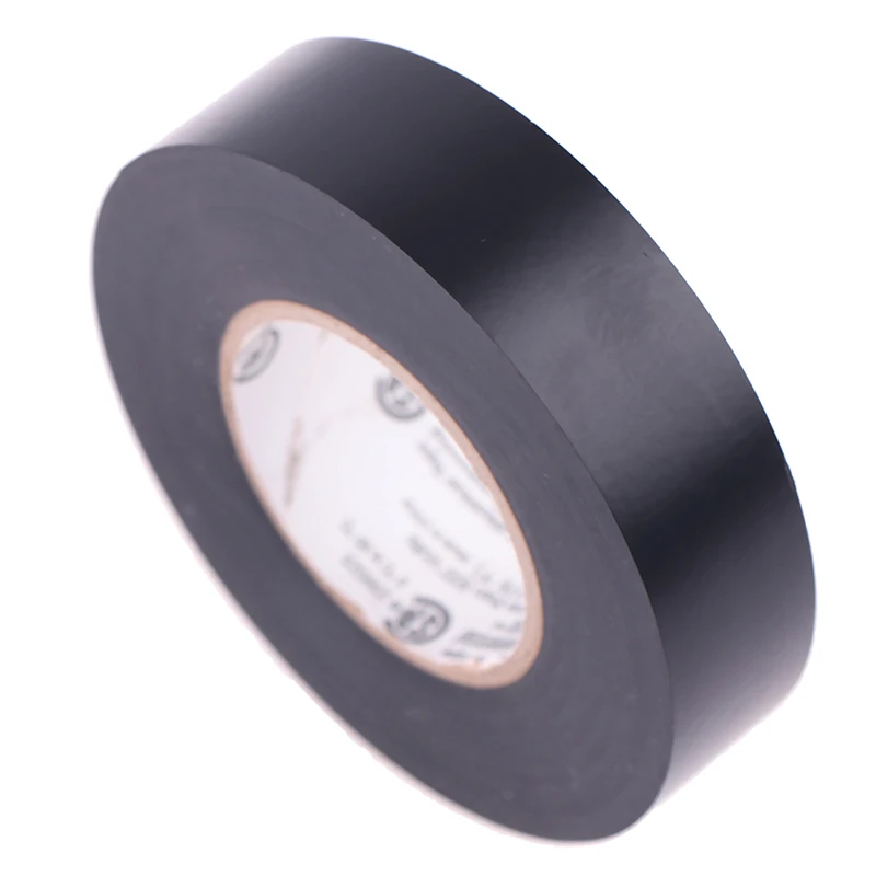 20 м рулоны высококачественной изоляционной ленты из ПВХ для электриков черный