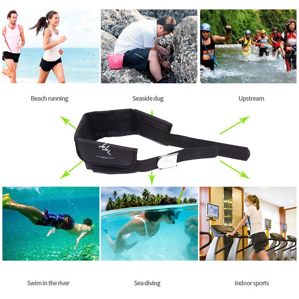 Быстросохнущий пояс для дайвинга с 4 ремнями подводного плавания удобный мягкий