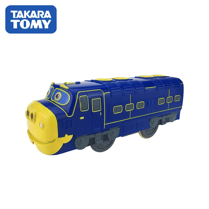Takara Tomy Chuggington TCP-03 Brewster Plarail Рычажная биология Серия Модель игрушечный поезд не