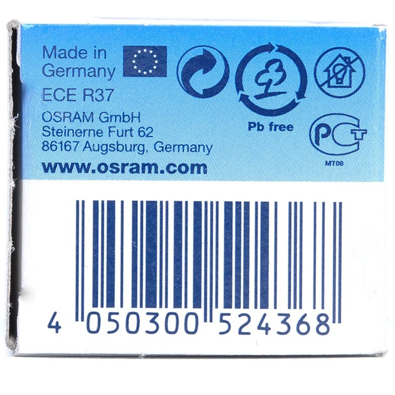 OSRAM H9 автомобильный светильник лампочка головной лампа дальнего света ближнего s