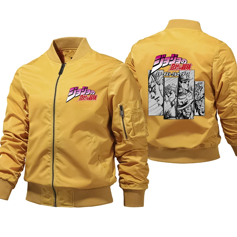 Мужская приталенная куртка-бомбер с Бейсбольным воротником | одежда