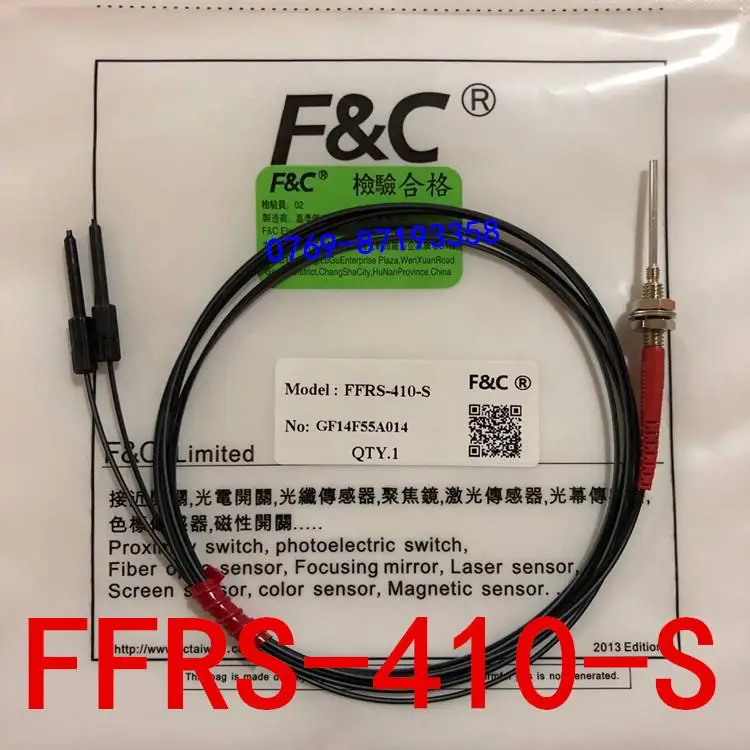 Новый бренд оригинальный F & C волоконный датчик FFRS 410 S 420 S|Детали и аксессуары для