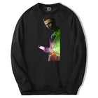 Лидер продаж 2021, зимняя мужская простая теплая толстовка Arcane с аниме-рисунком Jinx, модные пуловеры унисекс с принтом в виде пудры Jinx