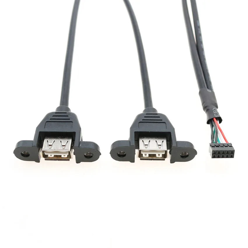 Cltgxdd 30 см Внутренняя Материнская плата 9 Pin шаг 2 0 мм 54 к двухпортовому USB A женский