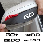 Автомобильные накладки из углеродного волокна для Datsun 120Y Cross GO I GO + mi-DO on-DO redi-GO Go-Cross непромокаемые аксессуары для настройки Декор