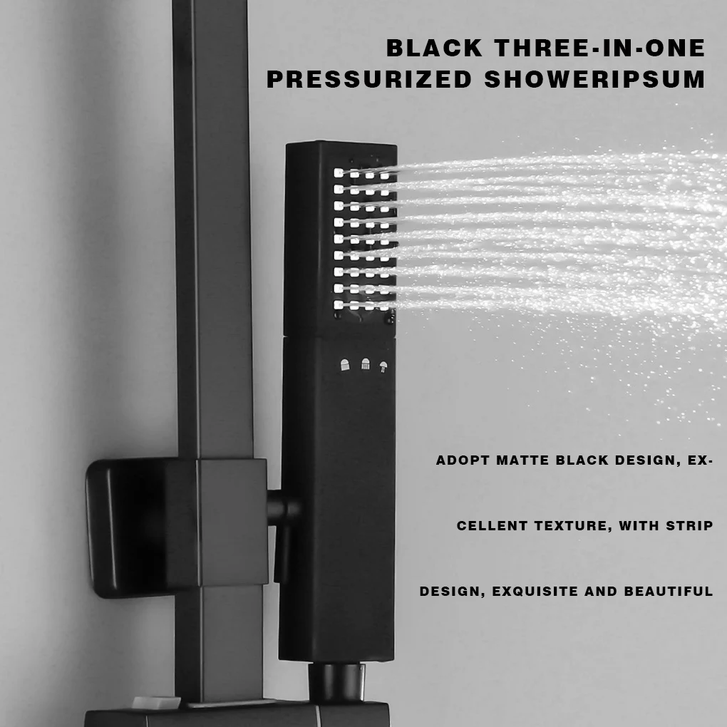 Насадка для душа тропический душ 3-в-1 двусторонняя насадка-распылитель воды и