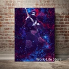 Наруто Kisame Akatsuki аниме эстетика домашний декор Холст Плакаты печать Украшение Искусство стены картины гостиная живопись