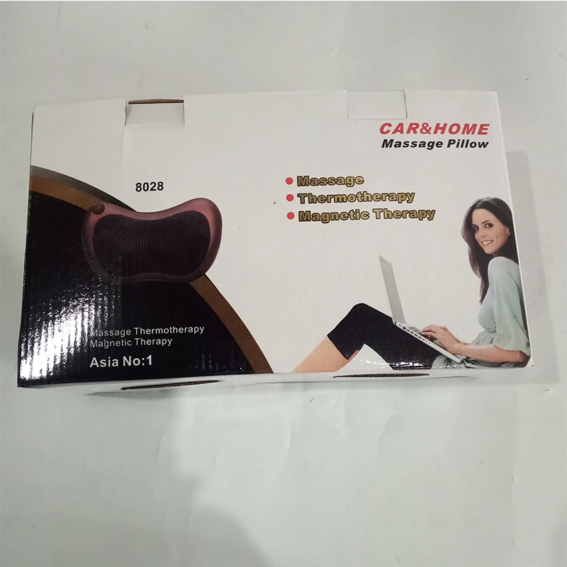 Автомобильная офисная домашняя Массажная подушка для шеи и спины|Адаптеры AC/DC| |