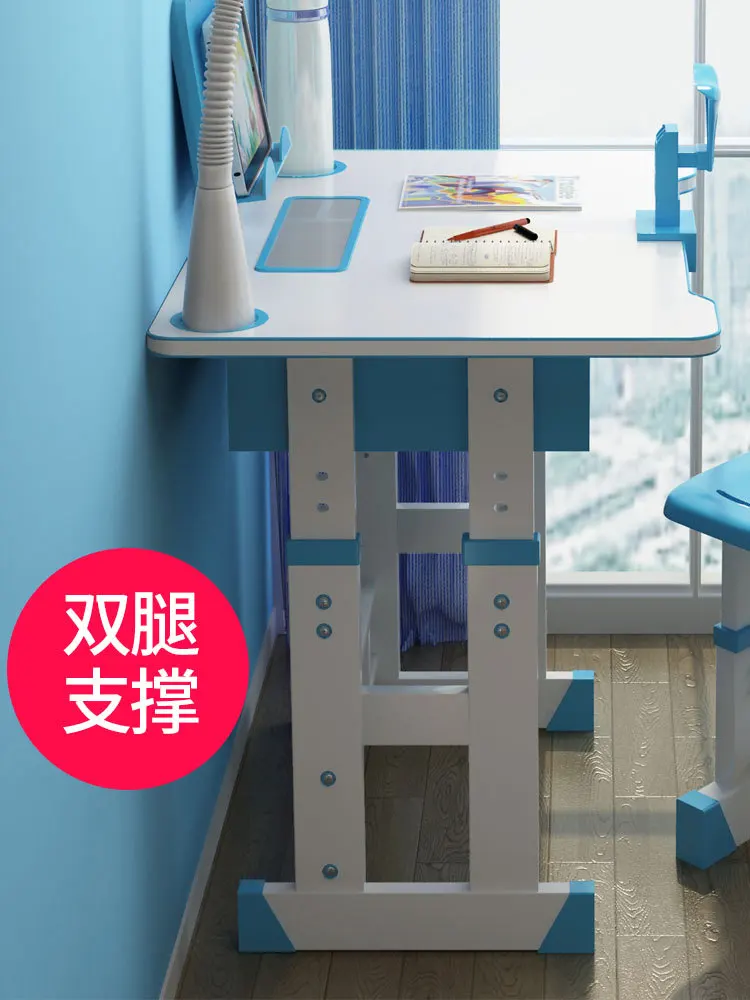 Пластиковый детский стол и стул ученический письменный детская мебель детские