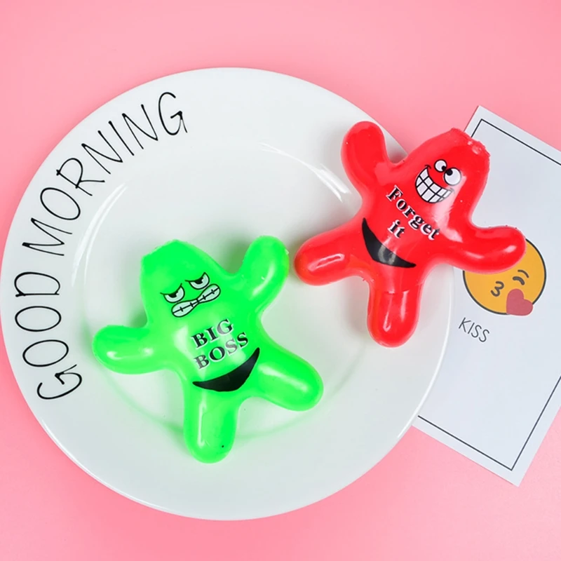 

Vent Ball Funny Expression Shape Autism Mood Squeeze Relief Pressure Balls Anxiety Relief Face Reliever Gift for Child