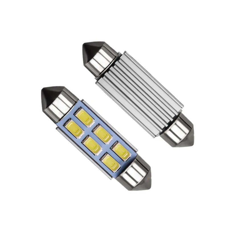 2 шт. очень яркий светодиодный крыши автомобиля светильник двойная точка 5730 6smd