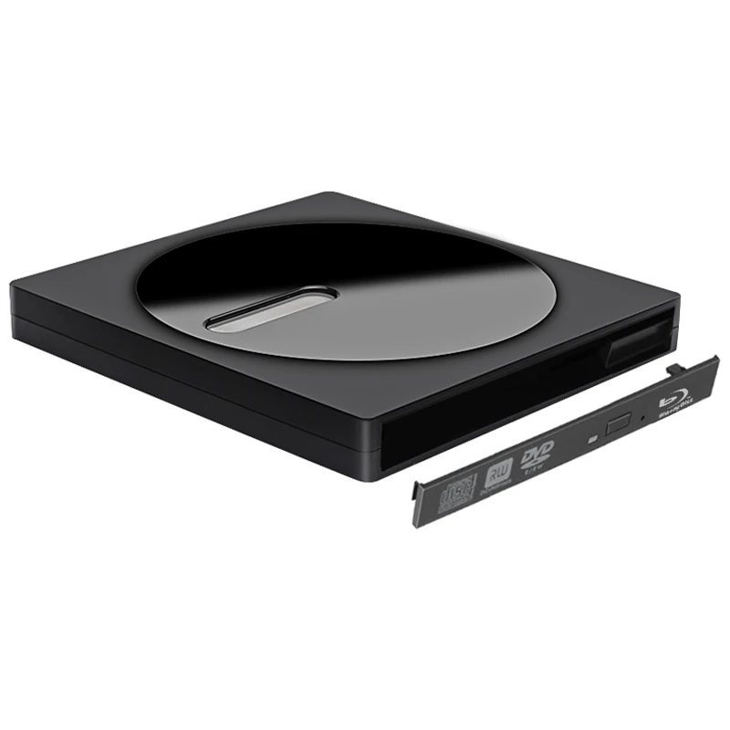 Чехол для CD плеера Blu Ray DVD RW Type C + USB 3 0 SATA 12 7 мм внешний чехол оптического диска ПК