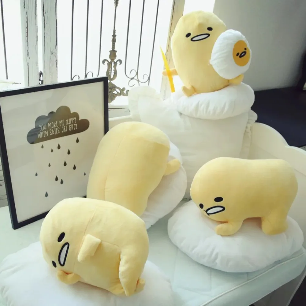 Бесплатная доставка Япония Gudetama lazy яйца июня Подушка яичный желток брат с