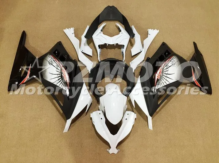 

New ABS Motorcycle whole Fairings Kit Fit for kawasaki Ninja300 EX300 13 14 15 16 17 18 19 Bodywork set white cool style