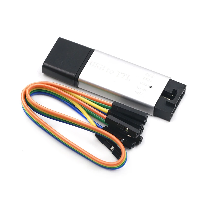 Алюминиевый корпус CP2102 USB 2 0 для TTL UART модуля 6-контактный последовательный