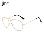 Очки JM с защитой от сисветильник света для мужчин и женщин, винтажные авиаторы для компьютерных игр, с блокировкой синего света