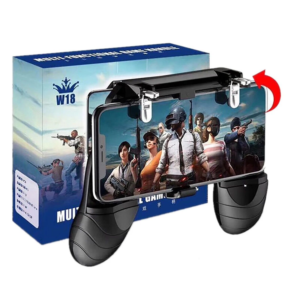 PUBG мобильный металлический L1 R1 огневой курок для iPhone xiaomi huawei Android телефон игровой шутер контроллер игровой геймпад джойстик