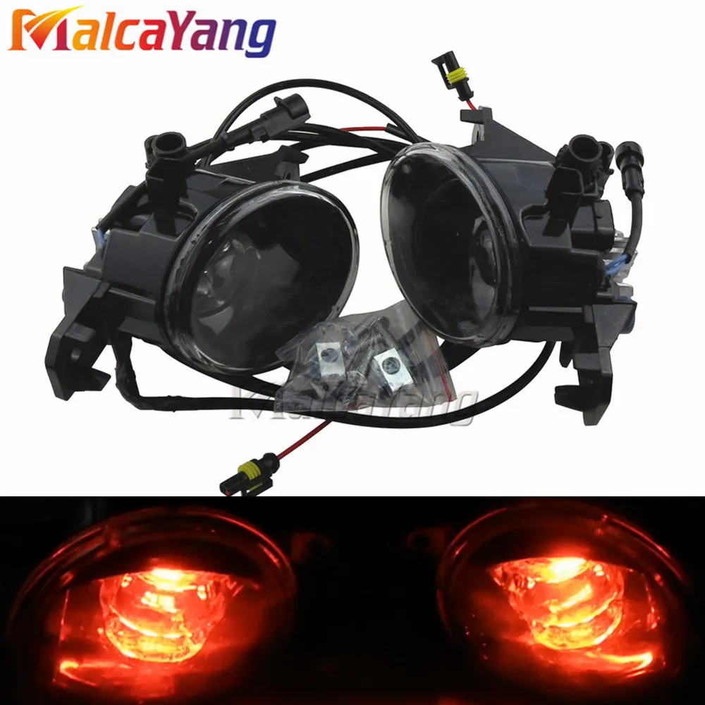 Комплект из 2 предметов дьявольские глаза стайлинга автомобилей Светодиодный