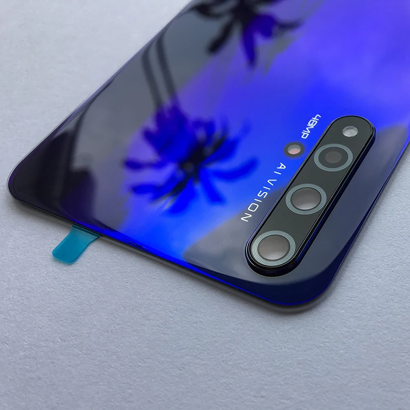 BINYEAE новая Оригинальная Стеклянная Крышка батарейного отсека для Huawei Honor 20 задняя
