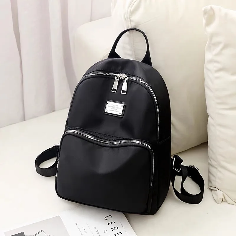 

Backpack for Women 2021 New Korean Style Waterproof Oxford Cloth Canvas Lightweight Casual Large Capacity Women's Schoolbag