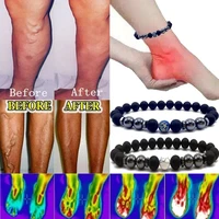weight loss magnet anklet colorful stone magnetic therapy bracelet weight loss product slimming health care jewelry