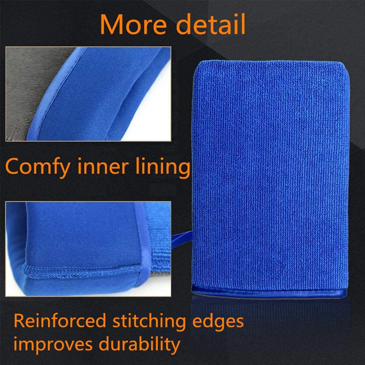 

Car Care Clay Mitt Fine Grade Detailing Clay Bar Mitt Vehicle Surface Prep Mitt Finish Glove Eraser Mitt Detailing Tool