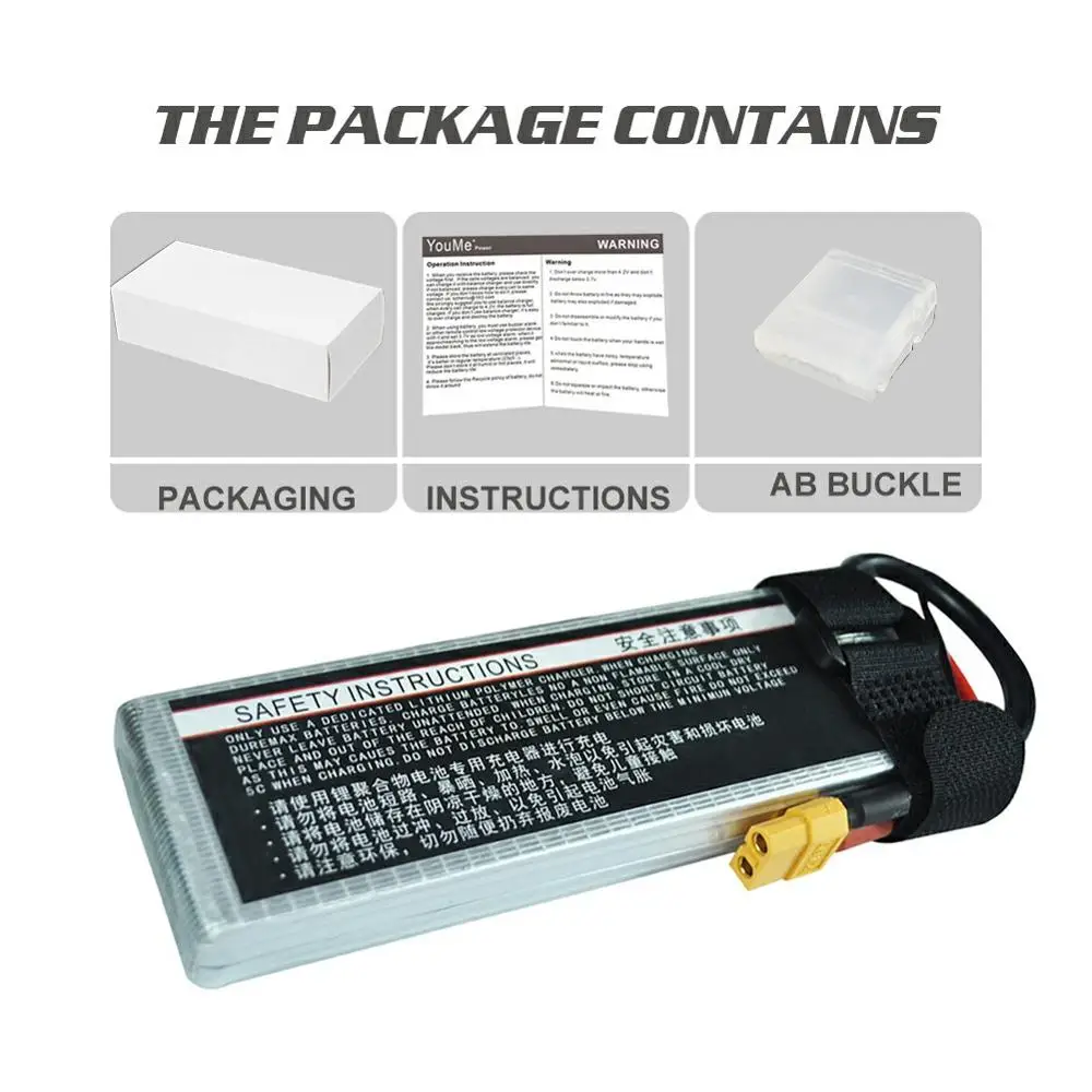 2 упаковки hrb 74 в 5000 мач lipo батарея 2s lipo 50c