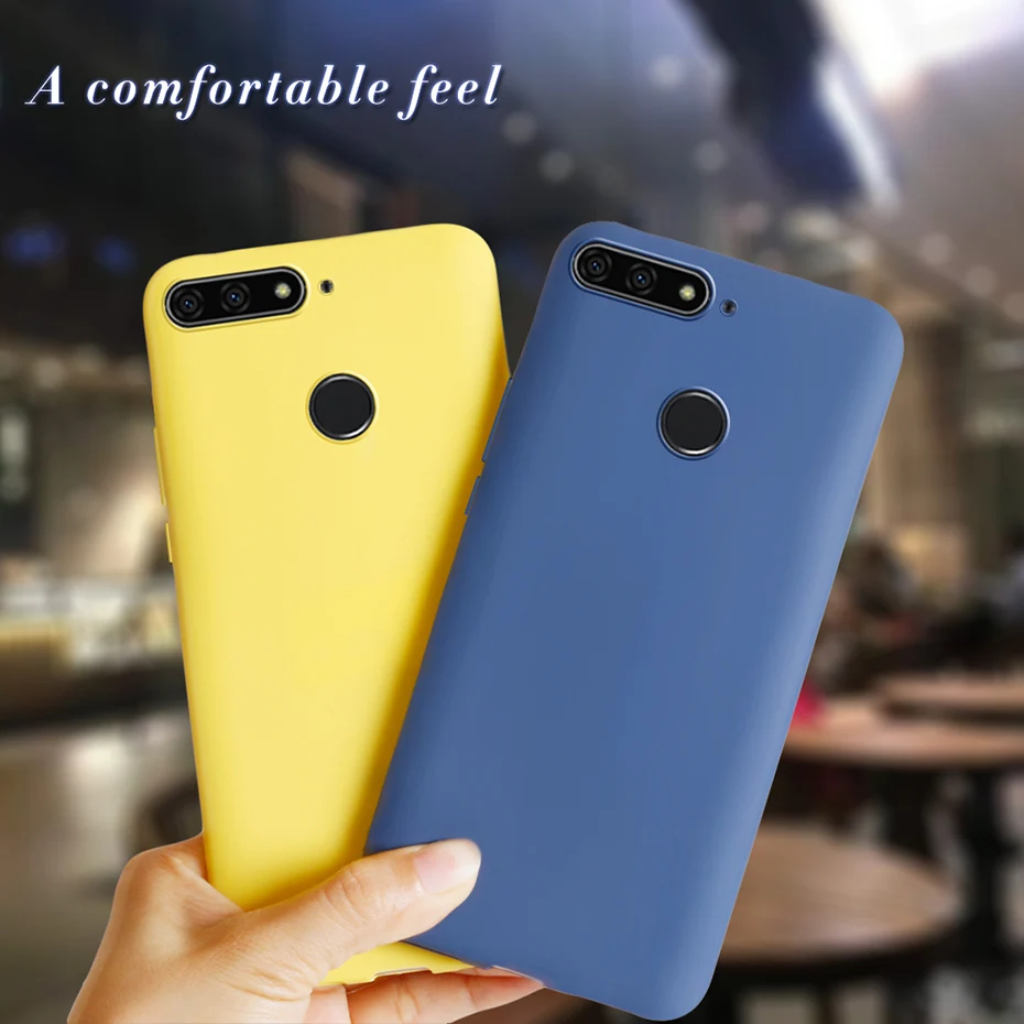 Чехол для huawei Y6 2018 чехол 5 7 дюймов Atu L21 премьер на заднюю панель телефона Защитный