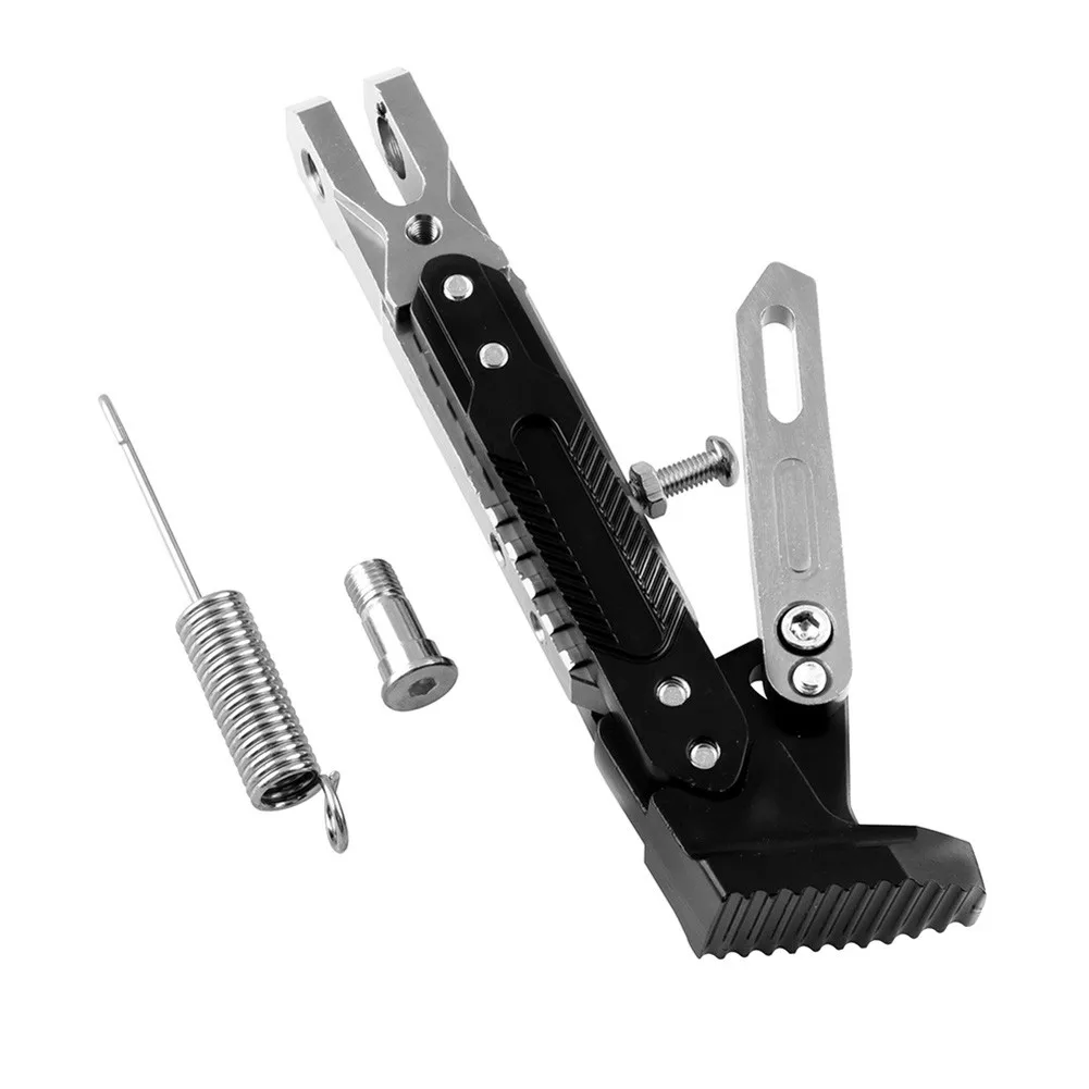 

Universal Motorcycle Rack CNC Aluminum Alloy Suppor Adjustable Kickstand Foot Side Stand Motorbike Accessories