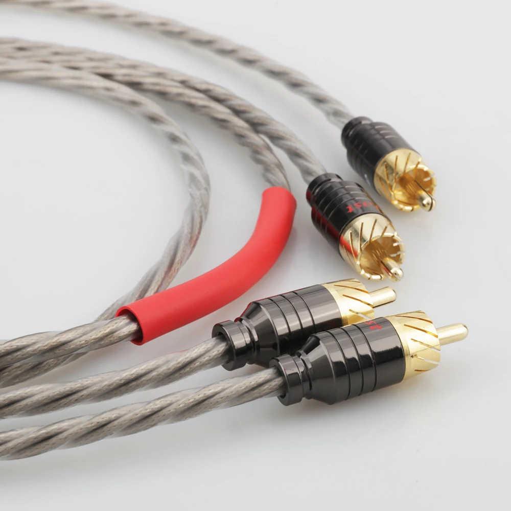 HI End Odin посеребренный RCA Межблочный кабель к аудио аналоговый phono для CD AMP|Кабели VGA|