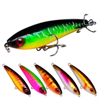 new floating fishing lure 12g with treble fishhook hard professional seawater long casting lure wobblers artificial bait fishing