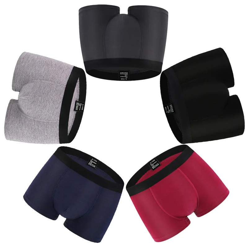 Men Boxers Underwear Bamboo Fiber Sexy Boxershorts Mens Pants Breathable Male Panty Calecon Homme Pouch Shorts Ondergoed Mannen