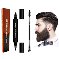 beard pencil filler kit men beard makeup enhancer waterproof moustache coloring tools anti hair loss whiskers styling pen