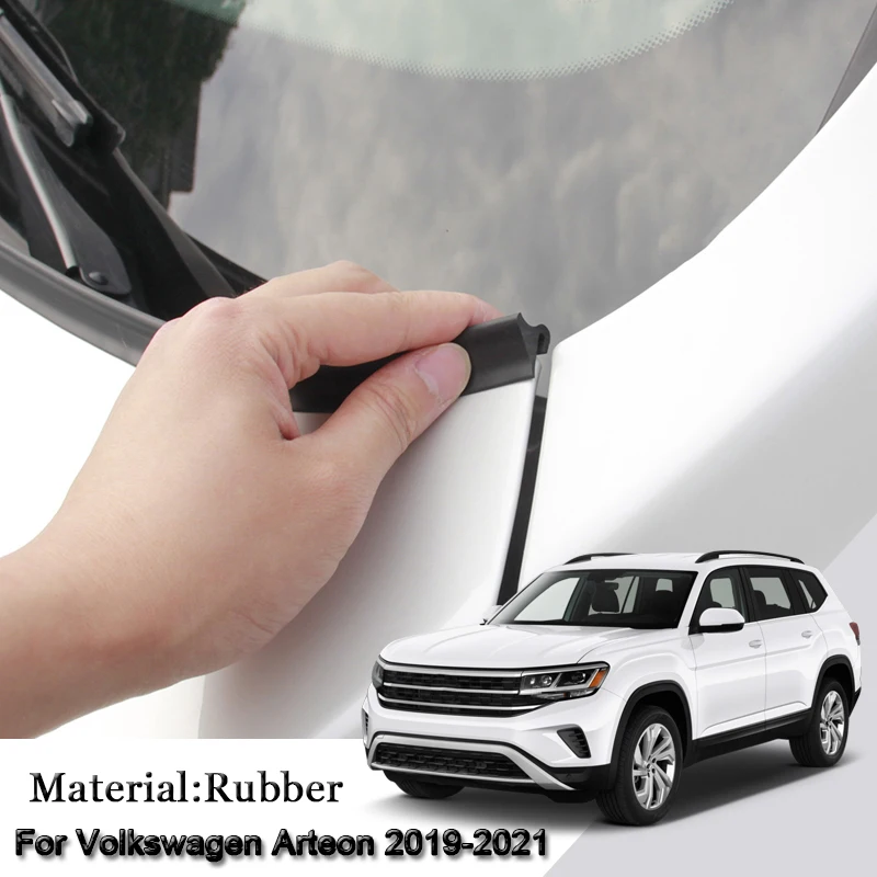 

DIY Car Seal Strip Windshied Spoiler Filler Protect Edge Weatherstrip Strip Sticker Accessories For Volkswagen Atlas 2018-2021