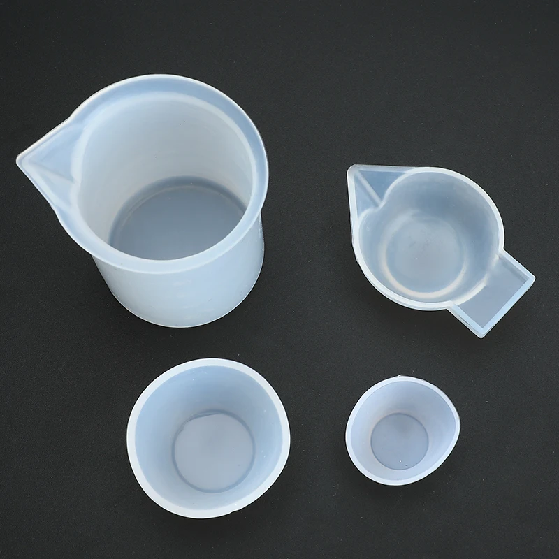 

4 шт чашки для смешивания силиконовые формы эпоксидной смолы инструменты мерный стакан "сделай сам" для изготовления ювелирных изделий инст...
