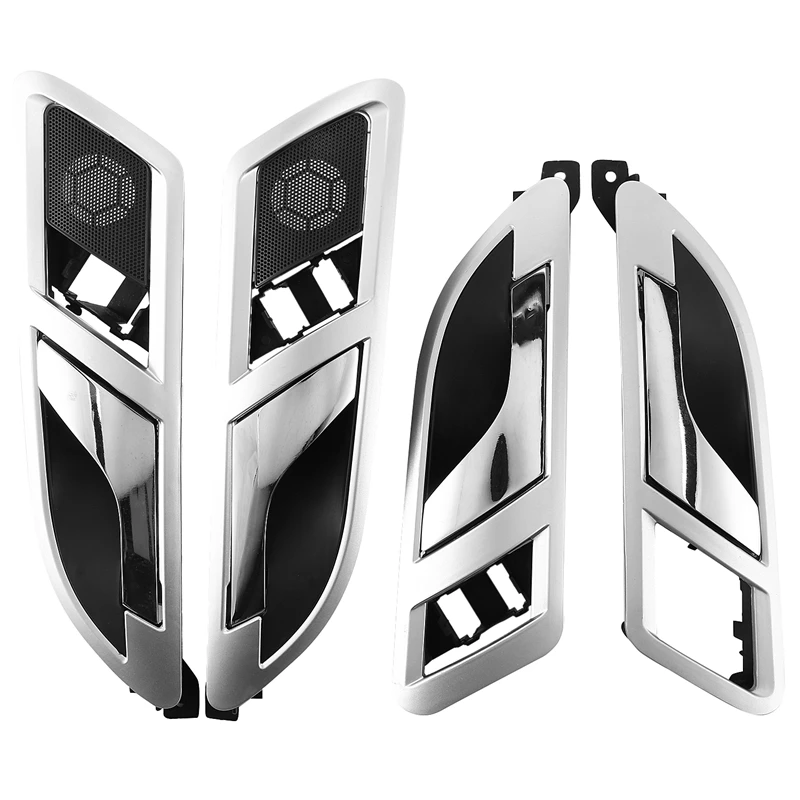 

4 шт./компл. внутренняя дверная ручка автомобиля, внутренняя дверная ручка для Lavida 2008-2012, аксессуары для интерьера