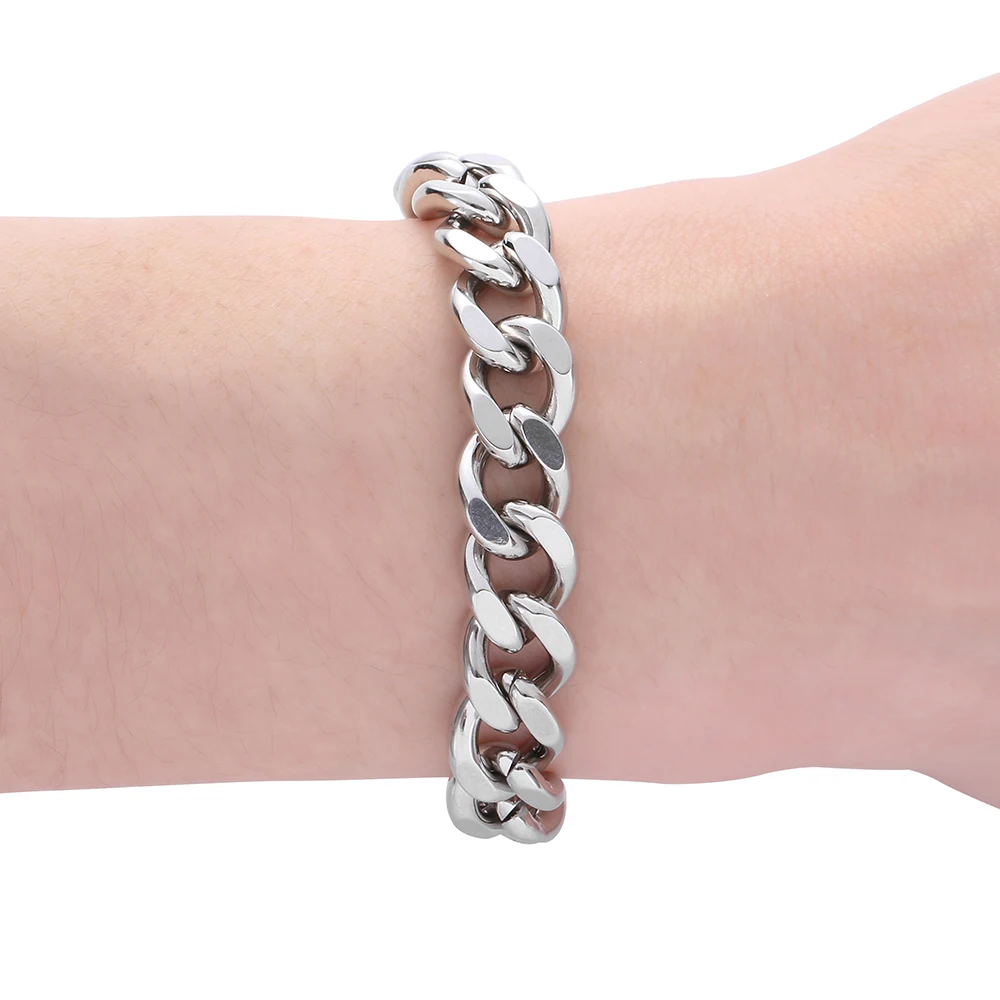 Мужские модные ювелирные изделия браслет Будды кубинские звенья и цепи из