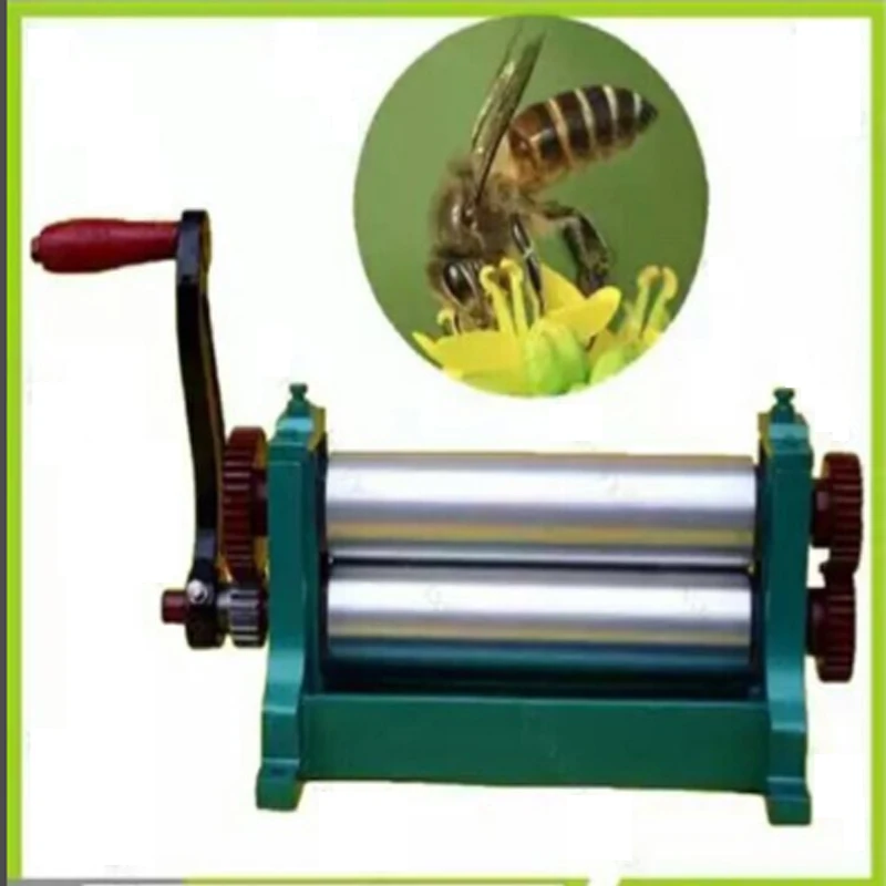 Base de cera para apicultura, m&aacute;quina de hoja plana de base de cera de abeja, 75x310mm-0