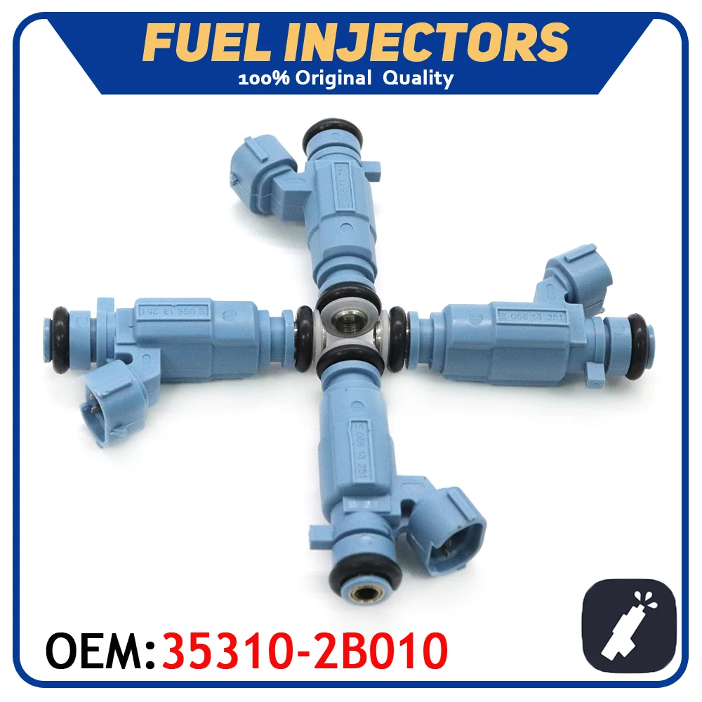 4 шт./лот оригинальное качество для подачи топлива автомобиля Injector35310-2B010 подходит